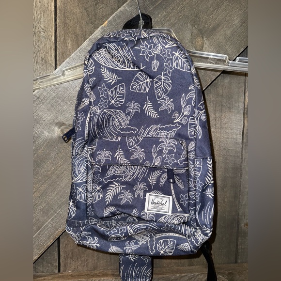 Herschel Supply Company Handbags - Herschel Supply Company Blue Tropical Print Sling Bag
